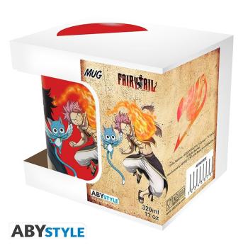 FAIRY TAIL - Becher "Dragon Slayers"  Die Dragon Slayers sind alle zusammen auf diesem schönen Fairy Tail Becher von ABYstyle! Natsu, Gajeel, Wendy aber auch Rogue und Sting sind bereit, diese einzigartige Magie zu verwenden, die es ihnen ermöglicht, Drac